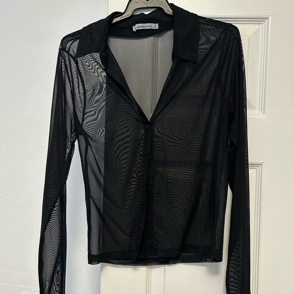 Abercrombie Sheer Buttondown